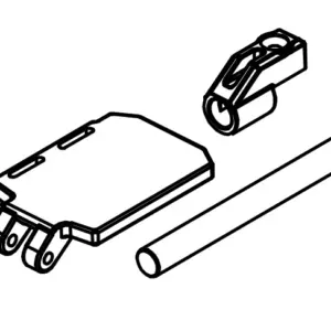ESC Plate & Middle Shaft
