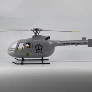 Flywing BO-105 RC Helicopter RTR Grey — Servo Failure (Warranty Return)