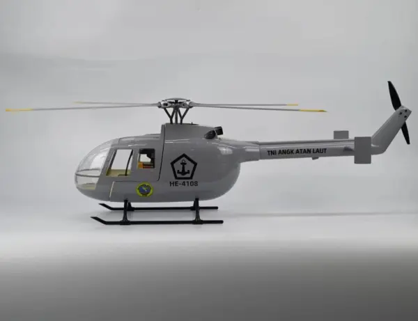 Flywing BO-105 RC Helicopter RTR Grey — Servo Failure (Warranty Return)