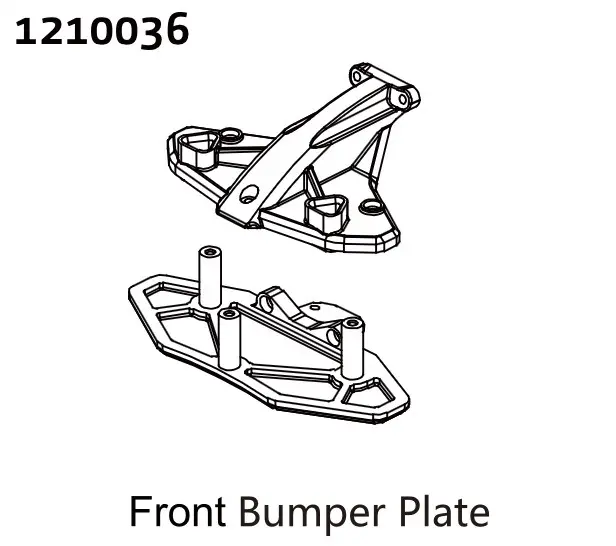Front Bumper Mounting Set