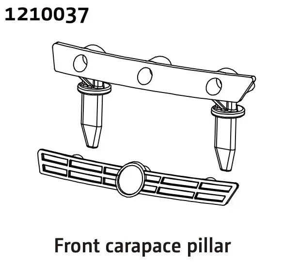 Front Grille & Body Mount - Rally