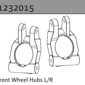 Front Wheel Hubs L/R