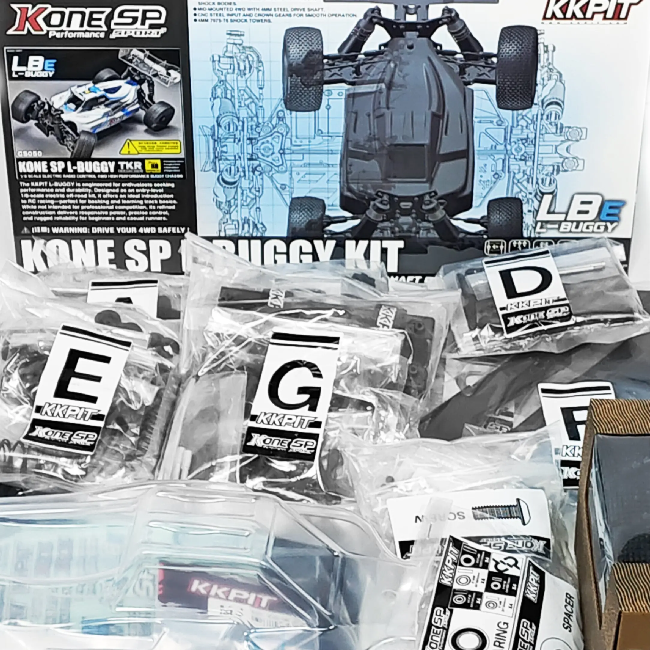KKPIT LBE 1/8 Scale Buggy RTR – RC Car – view 7