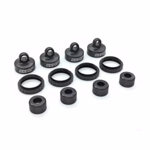 10024K Alu 6061-T6 CNC Shock Cap 1 Set