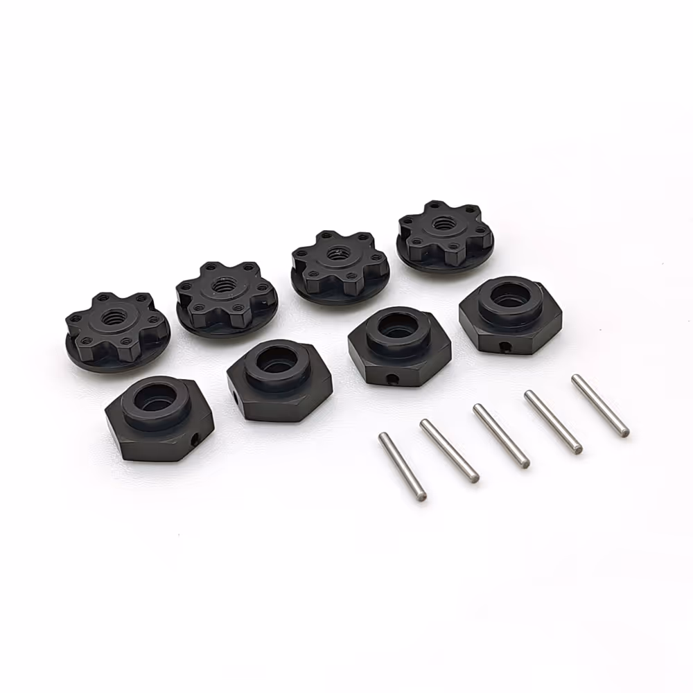 12402M Alum 17mm Wheel Hexes (2X17mm Pin)