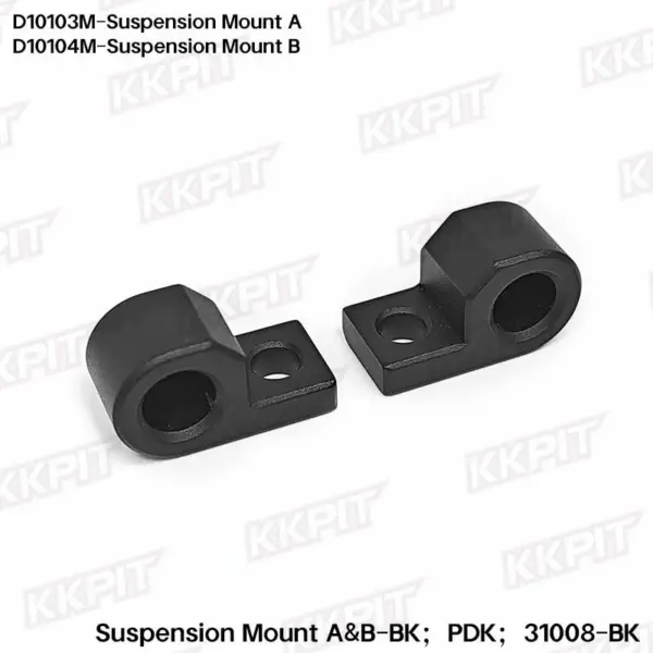 31008-BK Suspension Mount A&B