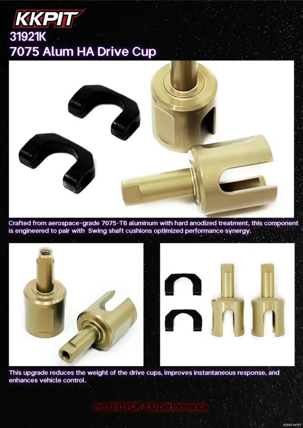 31921K 7075 Alum HA Drive Cup