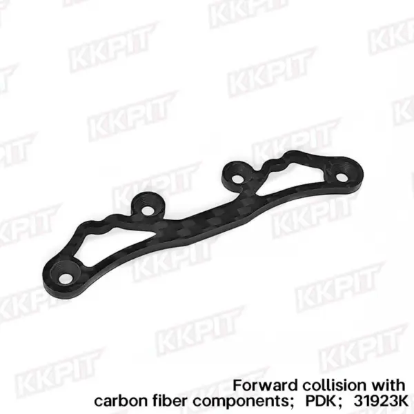 31923K Forward collision with carbon fiber components