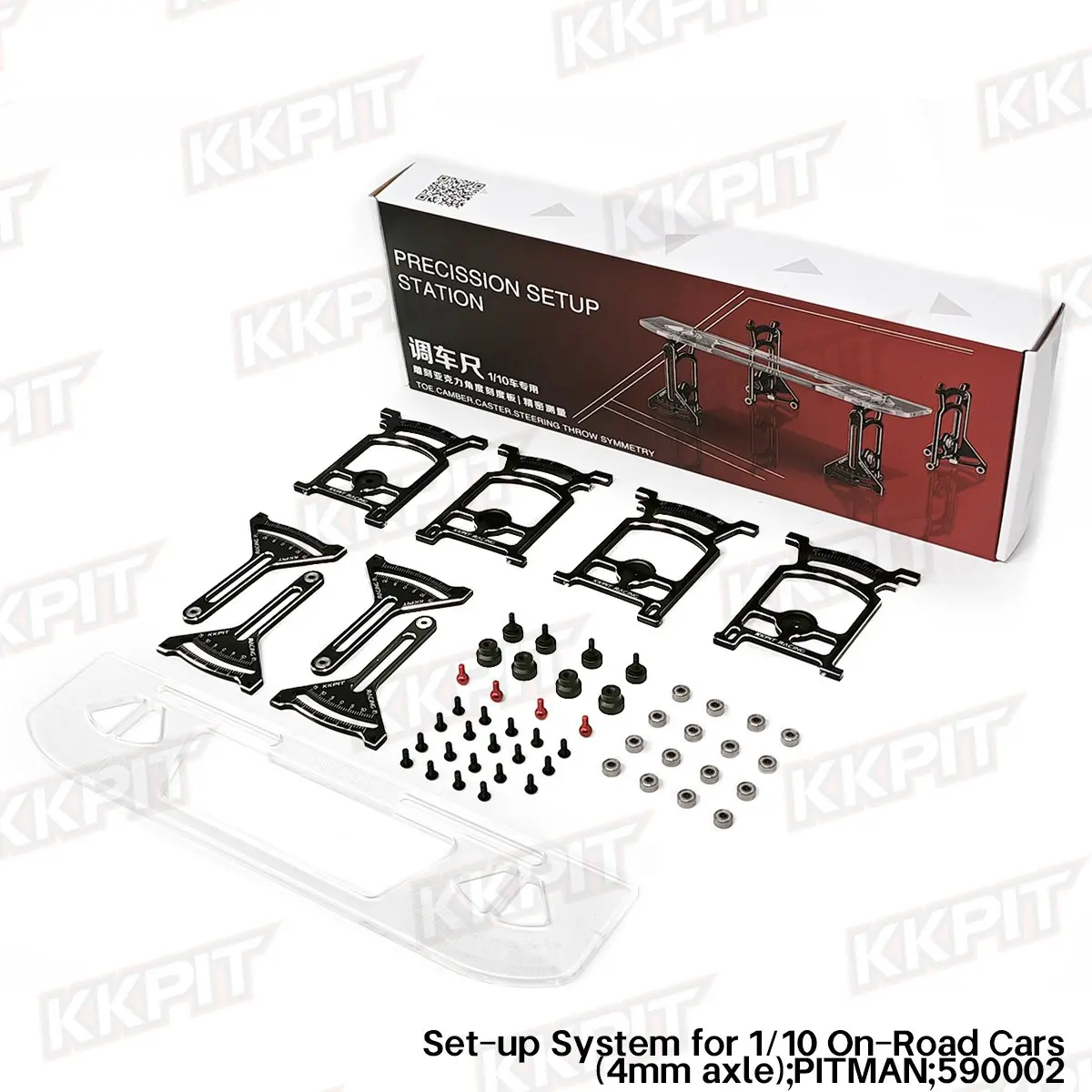 590002 Set-up System for 1/10 On-Road Cars (4mm axle) – view 3