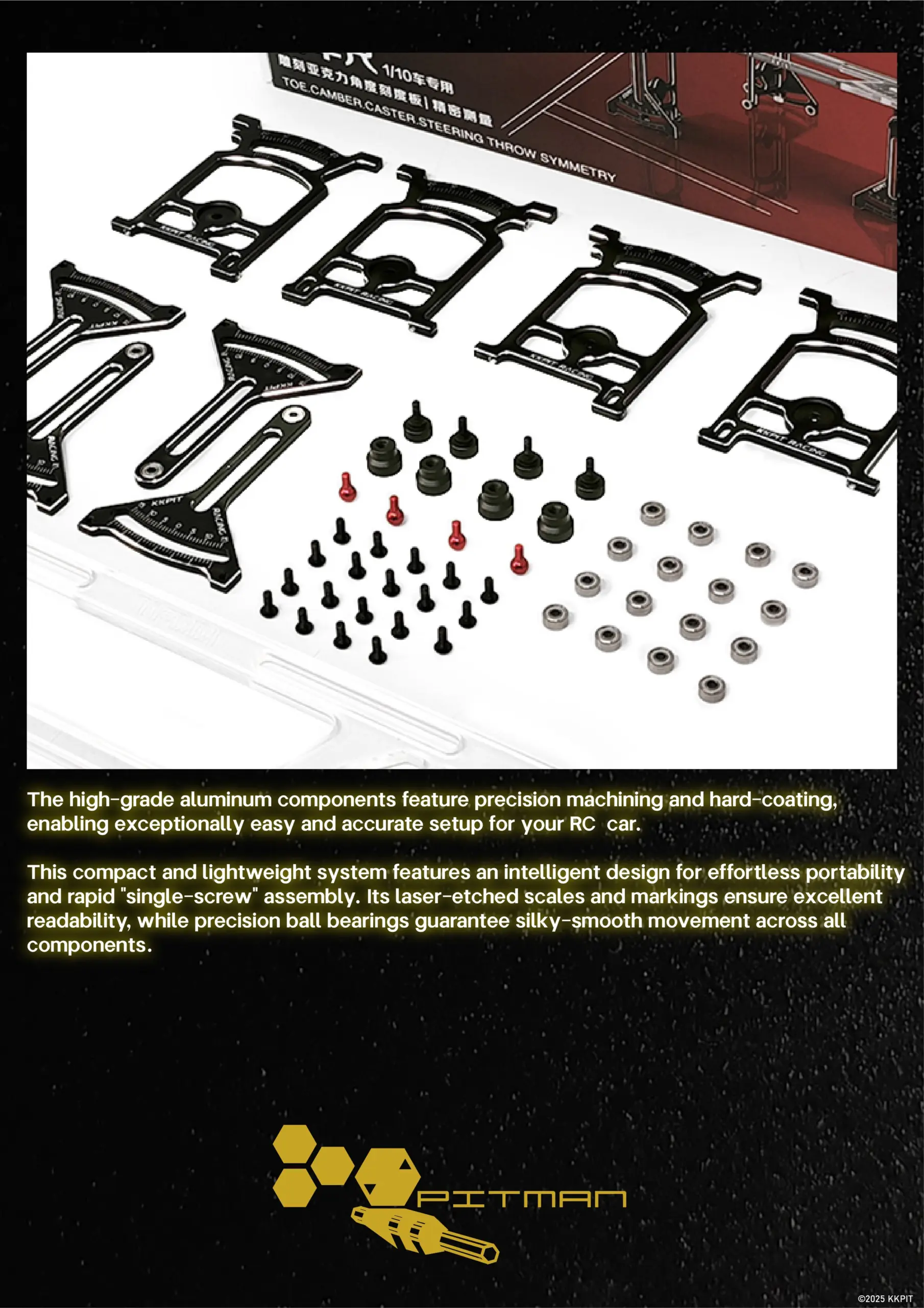 590002 Set-up System for 1/10 On-Road Cars (4mm axle) – view 5