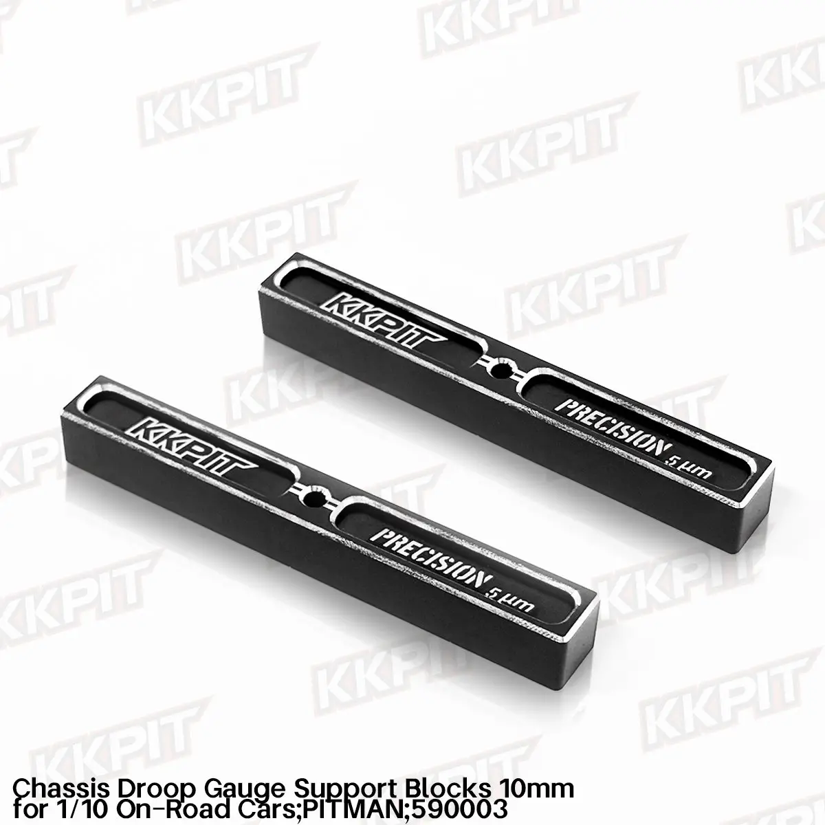 590003 Chassis Droop Gauge Support Blocks 10mm for 1/10 On-Road Cars – view 2