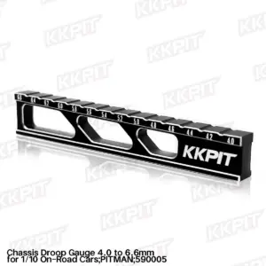 590005 Chassis Droop Gauge 4.0 to 6.6mm for 1/10 On-Road Cars