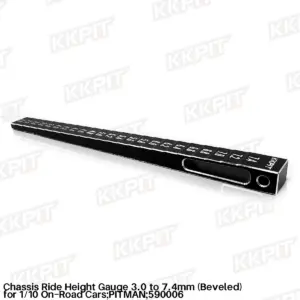 590006 Chassis Ride Height Gauge 3.0 to 7.4mm (Beveled) for 1/10 On-Road Cars