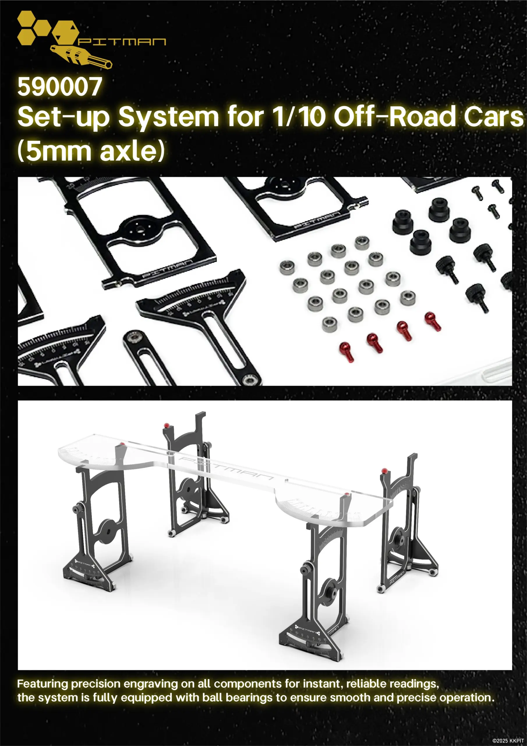 590007 Set-up System for 1/10 Off-Road Cars (5mm axle) – view 4