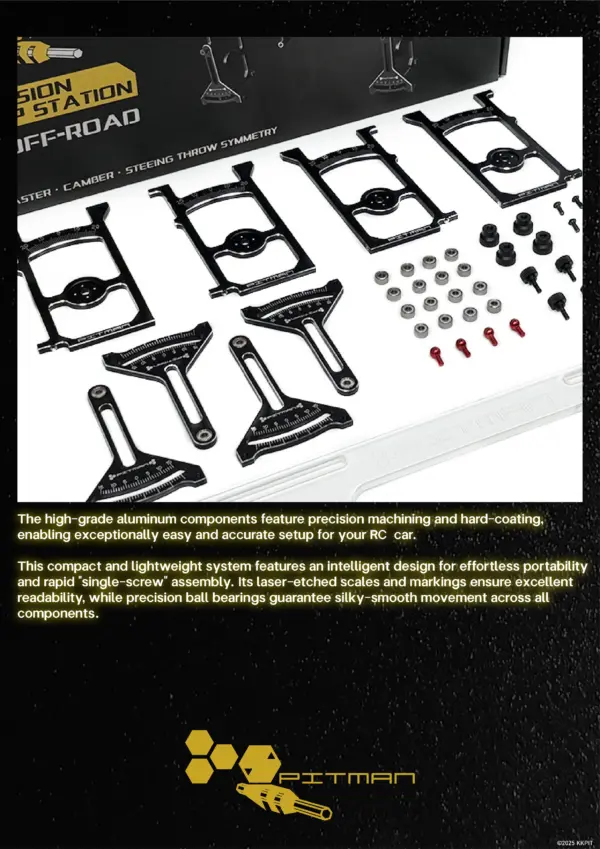 590007 Set-up System for 1/10 Off-Road Cars (5mm axle)