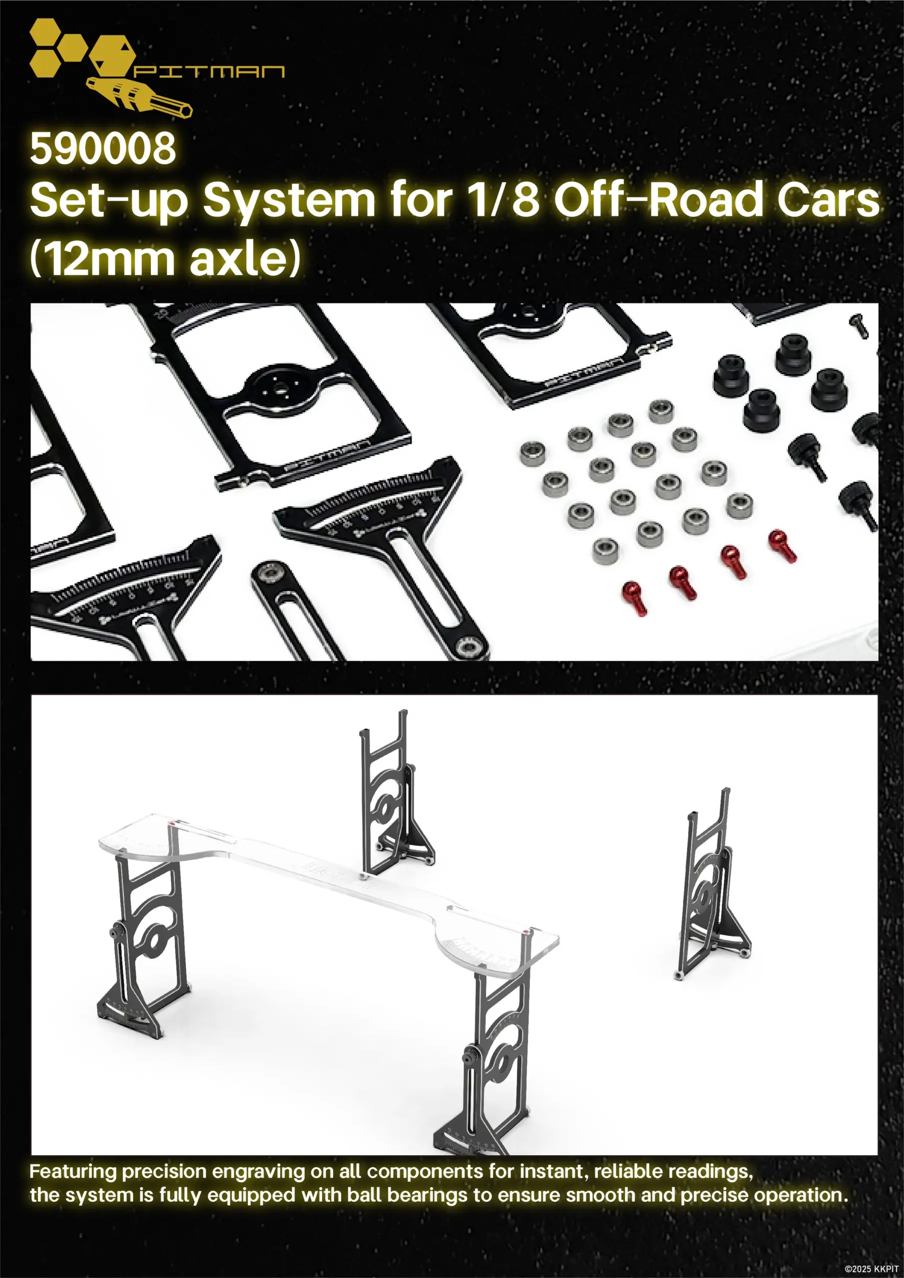 590008 Set-up System for 1/8 Off-Road Cars (12mm axle) – view 4