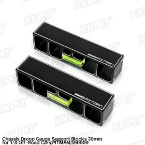 590009 Chassis Droop Gauge Support Blocks 30mm for 1/8 Off-Road Cars