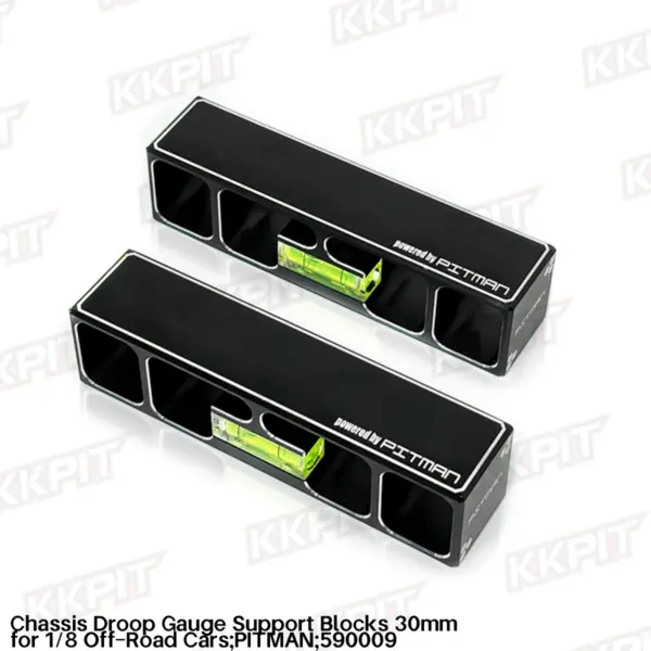 590009 Chassis Droop Gauge Support Blocks 30mm for 1/8 Off-Road Cars