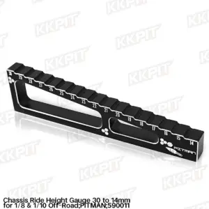590011 Chassis Ride Height Gauge 30 to 14mm for 1/8 & 1/10 Off-Road