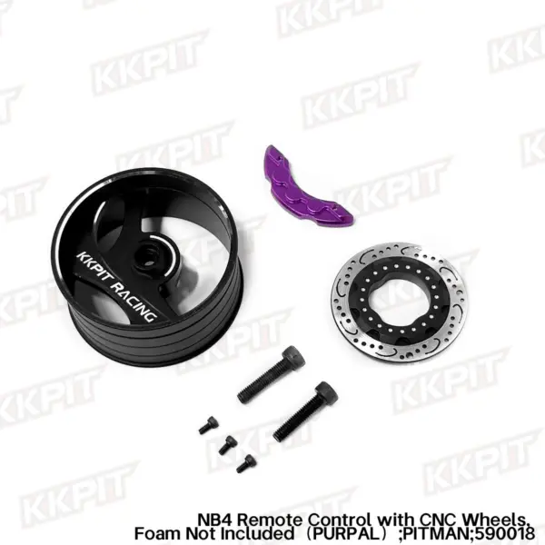 590018 NB4 Remote Control with CNC Wheels, Foam Not Included