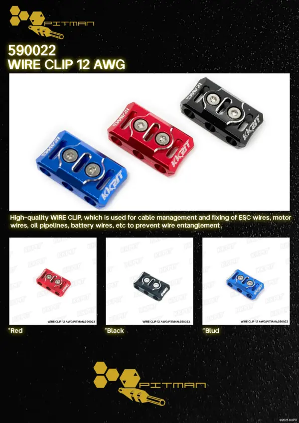 590023 WIRE CLIP 12 AWG