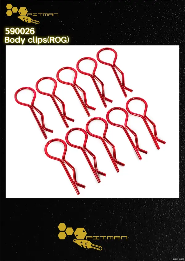 590026 body clips(ROG)