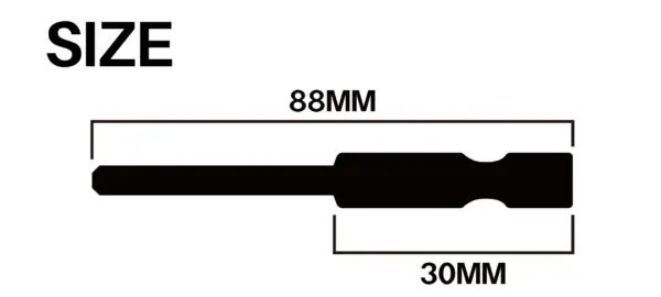 590036 Power Tool Tip 5 SERIES Combo1.5/2.0/2.5/3.0x 88mm