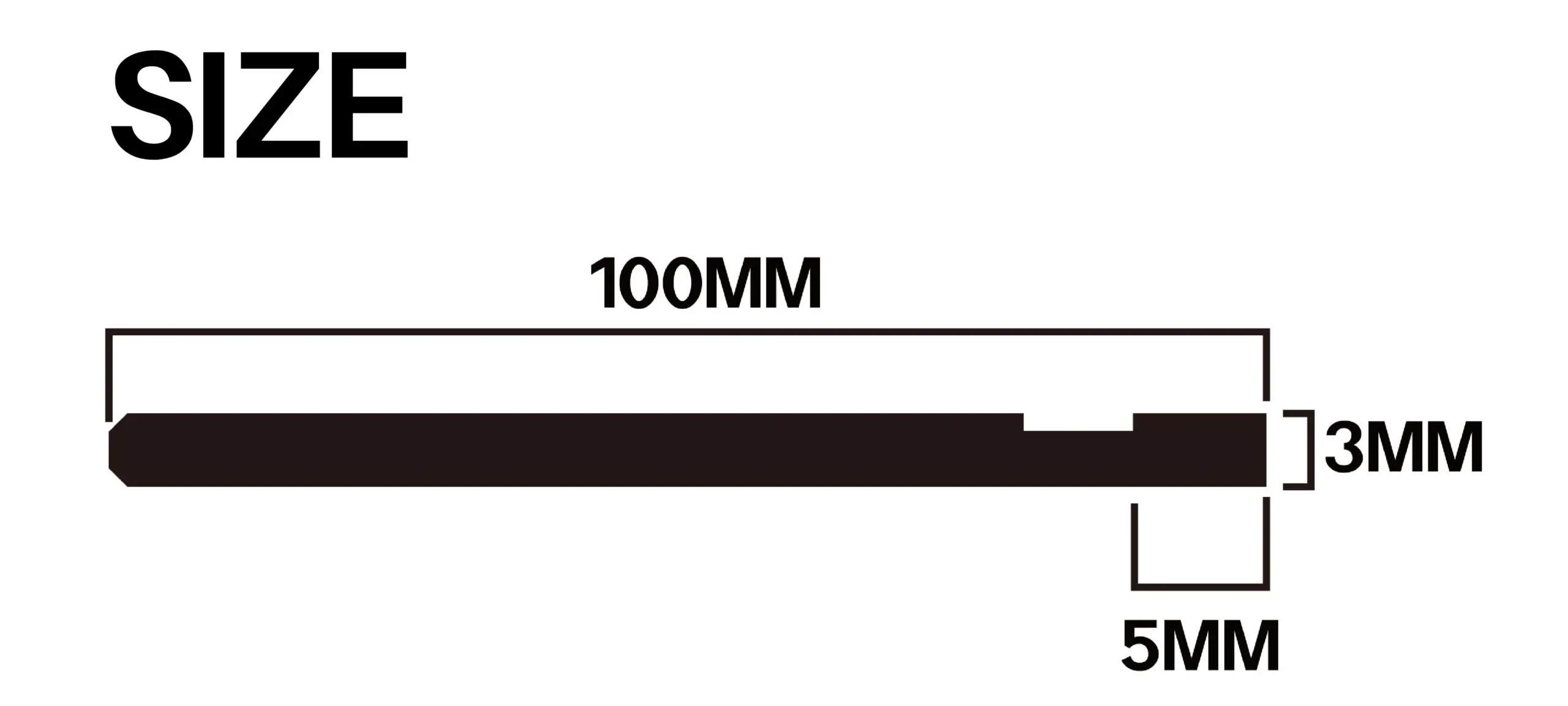 590037 Allen Wrench Replacement Tip W SERIES 1.5 x 100 mm – view 4