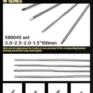 590040 Allen Wrench Replacement Tip W SERIES 3.0 x 100 mm