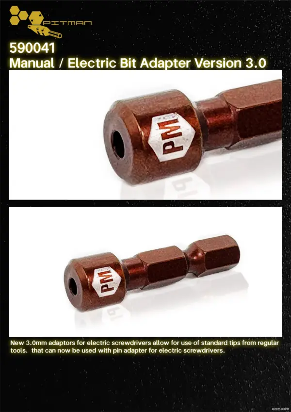 590041 Manual / Electric Bit Adapter Version 3.0