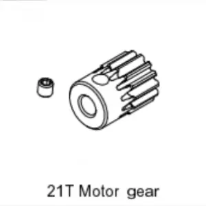 Motor Pinion 21T 48dp