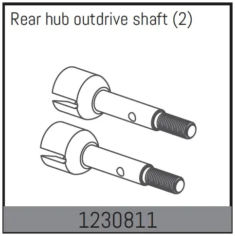 Rear Wheel Axle (2)