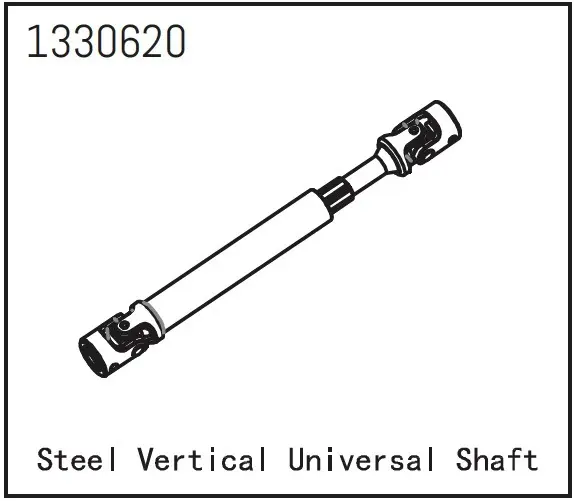 Steel Vertical Universal Shaft - Yucatan