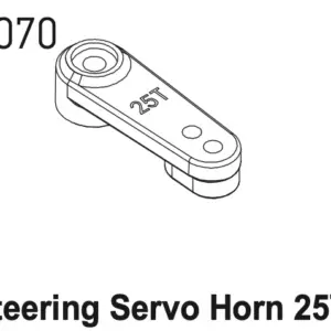 Steering Servo Horn Set 25T CR4.4
