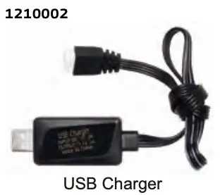 USB Charger for 3S/11.1V - 5V/2A