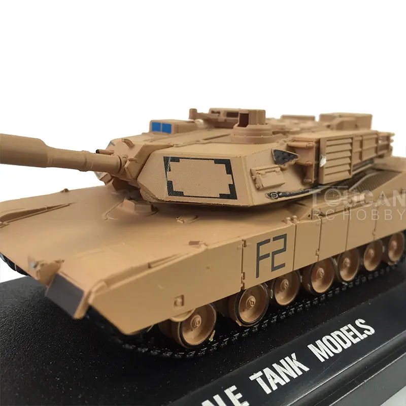 Henglong 1/72 Scale Germany Tiger 1 Tank 3818 U.S. Abrams M1A2 3918 Static Model Simulation Toy Ornament Collection Gift for Boy
