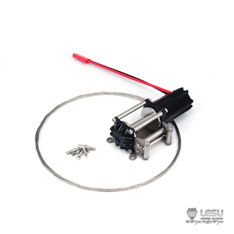 LESU 1/14 8x8 Radio Controlled Metal Roll on/off Hydraulic Truck A0014 Crane Dumper Tipper Reversing Valve Motor Servo ESC DIY Car Model
