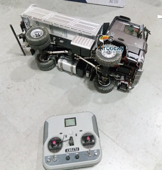 Kabolite 4x4 1/14 RC Dumper Truck 5701 RTR Remote Control Tipper Car 2-speed