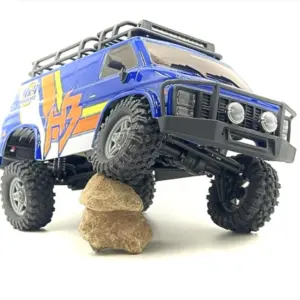1:18 Crawler CR18P EVO-V2 "Rock Van" blue RTR