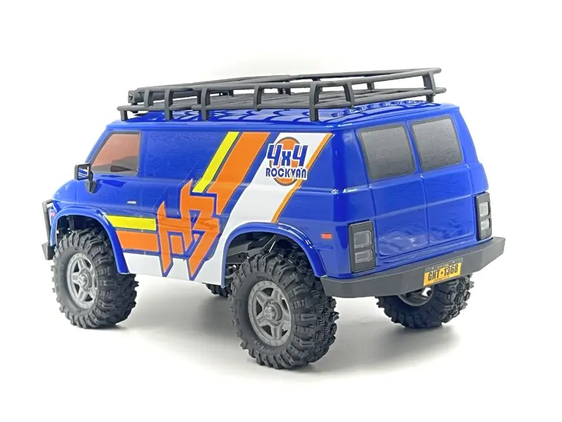 1:18 Crawler CR18P EVO-V2 "Rock Van" blue RTR