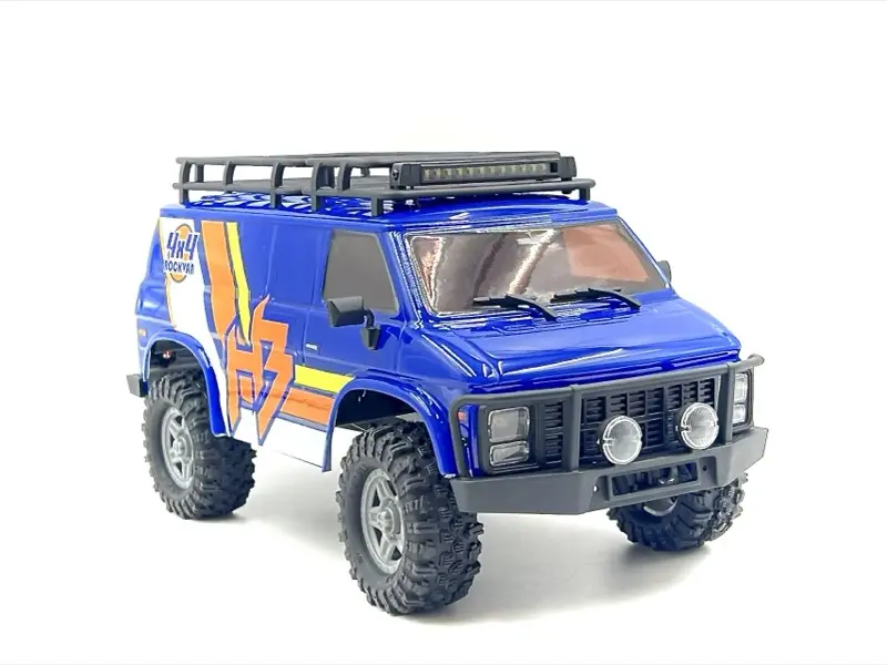 1:18 Crawler CR18P EVO-V2 "Rock Van" blue RTR