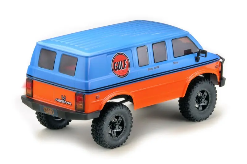 1:18 EVO Crawler "Rock Van V2" 2-Gear blue/orange RTR
