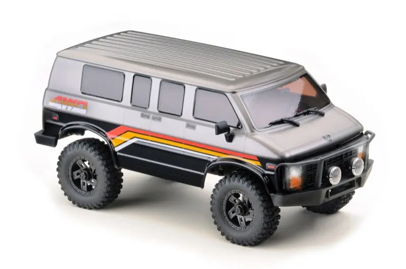 1:18 EVO Crawler "Rock Van V2" 2-Gear gunmetal RTR