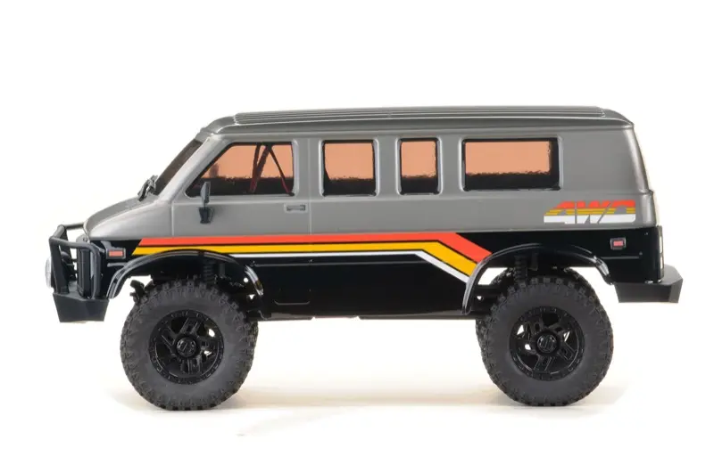 1:18 EVO Crawler "Rock Van V2" 2-Gear gunmetal RTR