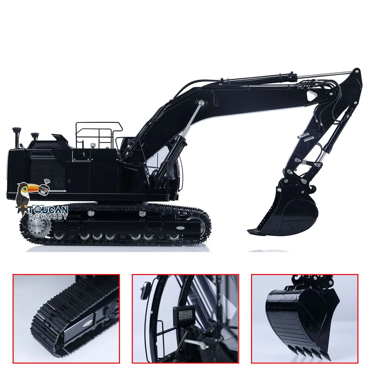 LESU 1/14 Aoue LR945 Metal Hydraulic RC Excavator Remote Controlled Digger Model Painted Assembled Optional Version RTR