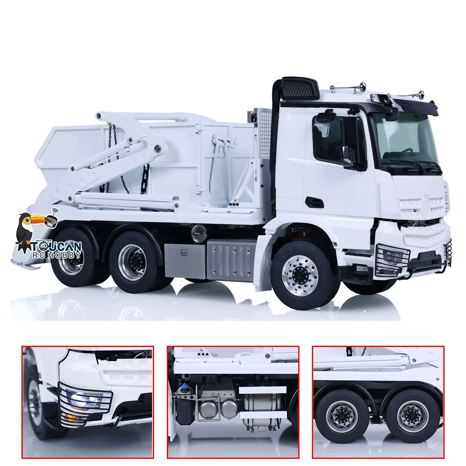 1/14 JXModel Metal RC Hydraulic Skip Loader VL18U K3363 Swing Arm Radio Controlled Loaded Dump Simulation Car Hobby Model RTR