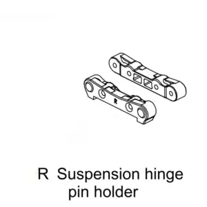 Alu Rear Suspension Hinge Pin Holder