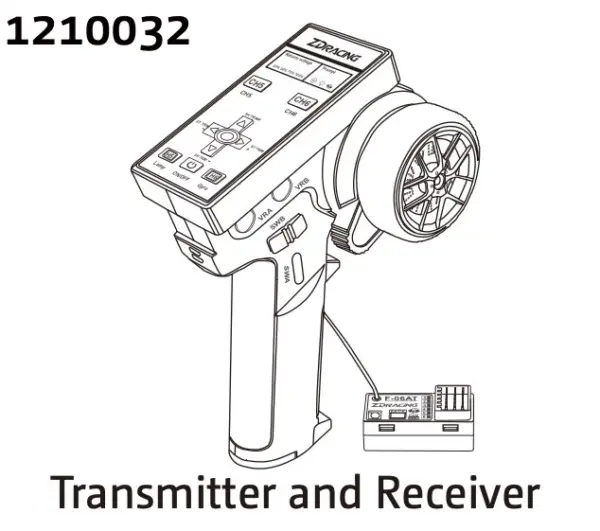 Transmitter & Receiver Set With Gyro