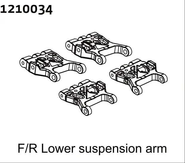 Lower Suspension Arm Set F/R