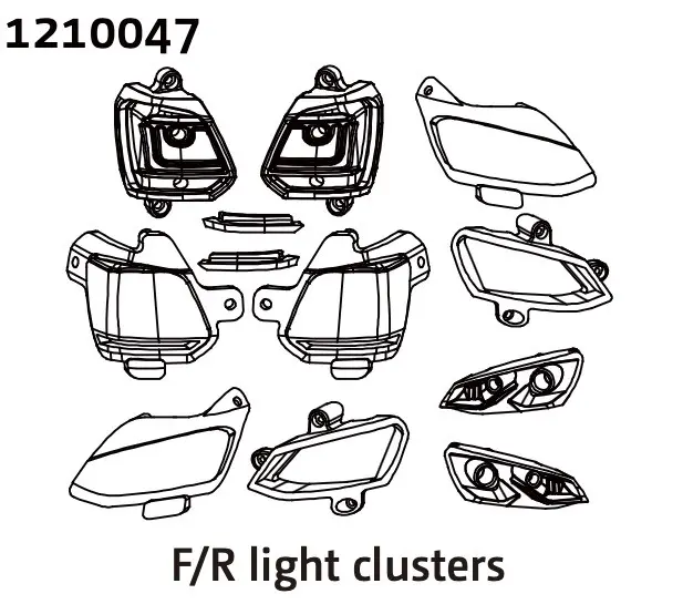 F/R Light Set